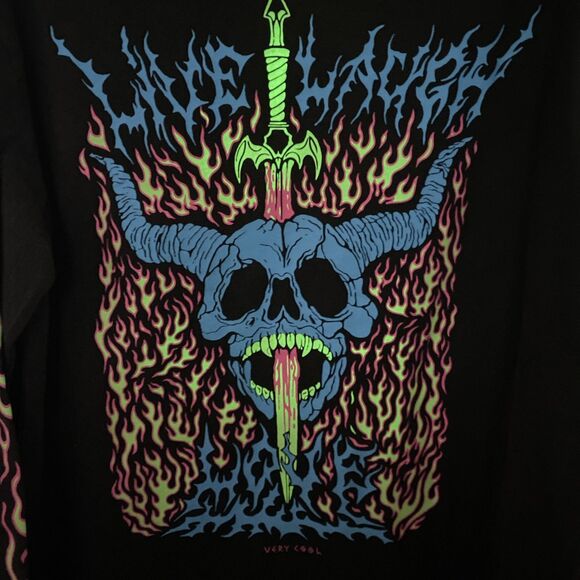 NWT “SWORD" XL Long Sleeve Cold Ones Maxmoefoe Chad Cool Shirtz RARE! Unisex - Picture 12 of 12